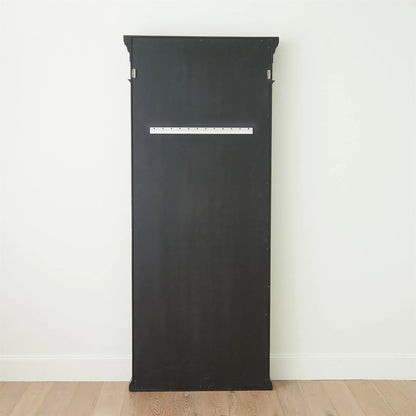 Josephine Floor Mirror by Global Views in blackened oak. Made from unique in a unique style.