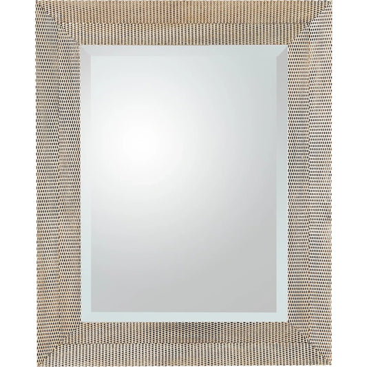 Delicate Basketweave Mirror by Global Views. Made from unique in a unique style.