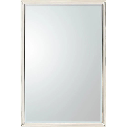 Reeves Mirror by Global Views. Made from mdf, mirror, stainless steel in a transitional style.