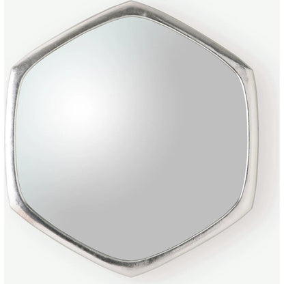 Hexagon Mirror by Global Views. Made from aluminum, mirror in a transitional style.