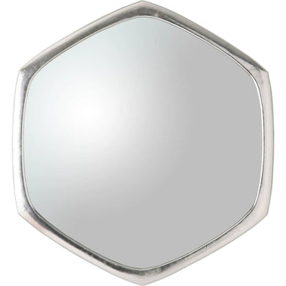 Hexagon Mirror by Global Views. Made from aluminum, mirror in a transitional style.