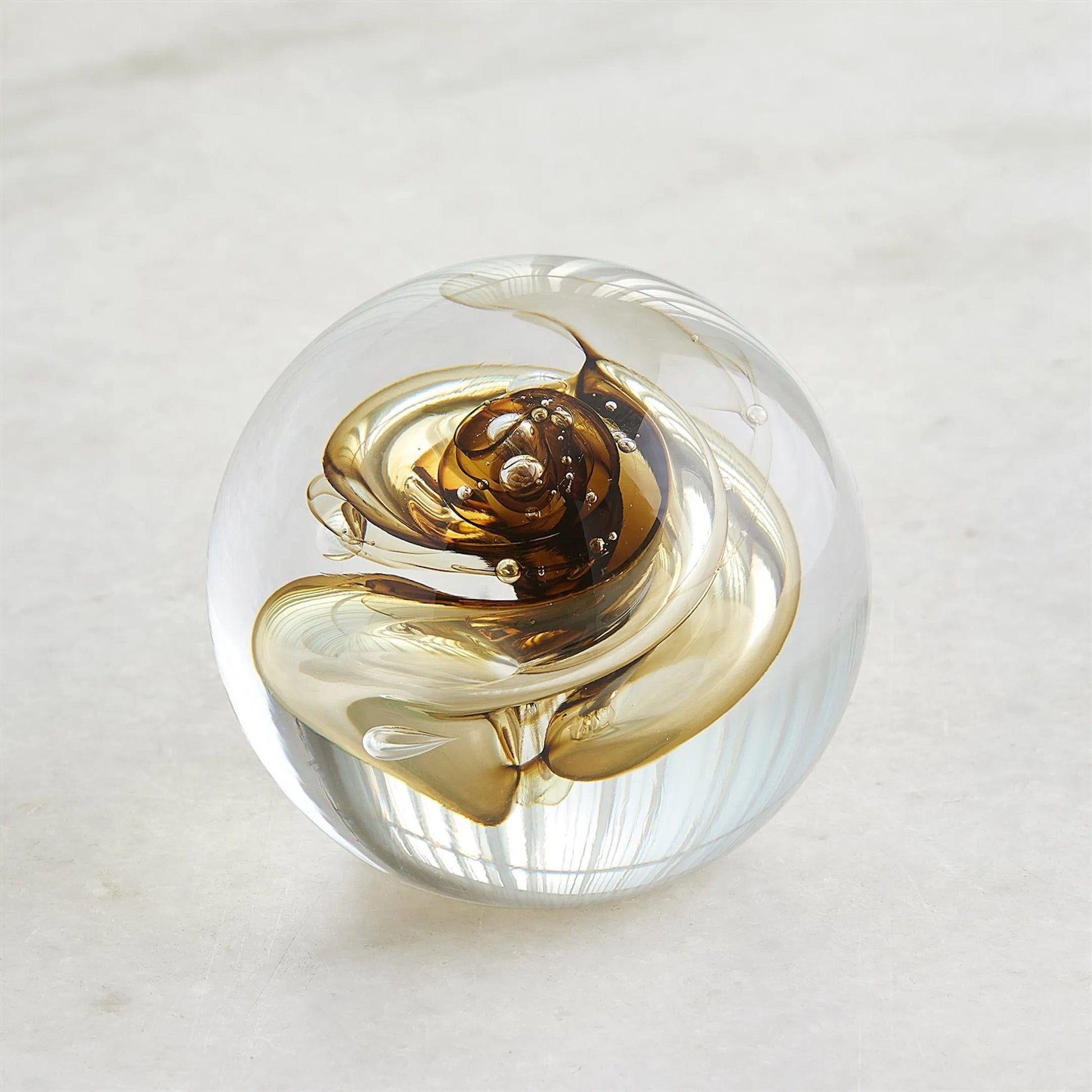 Swirl Paperweight by Global Views. Made from unique in a eclectic & global style.
