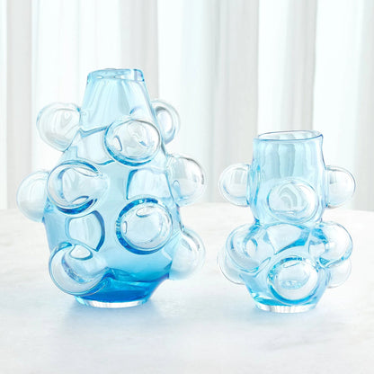 Bubbled Vase by Global Views. Made from artglass in a eclectic & global style.