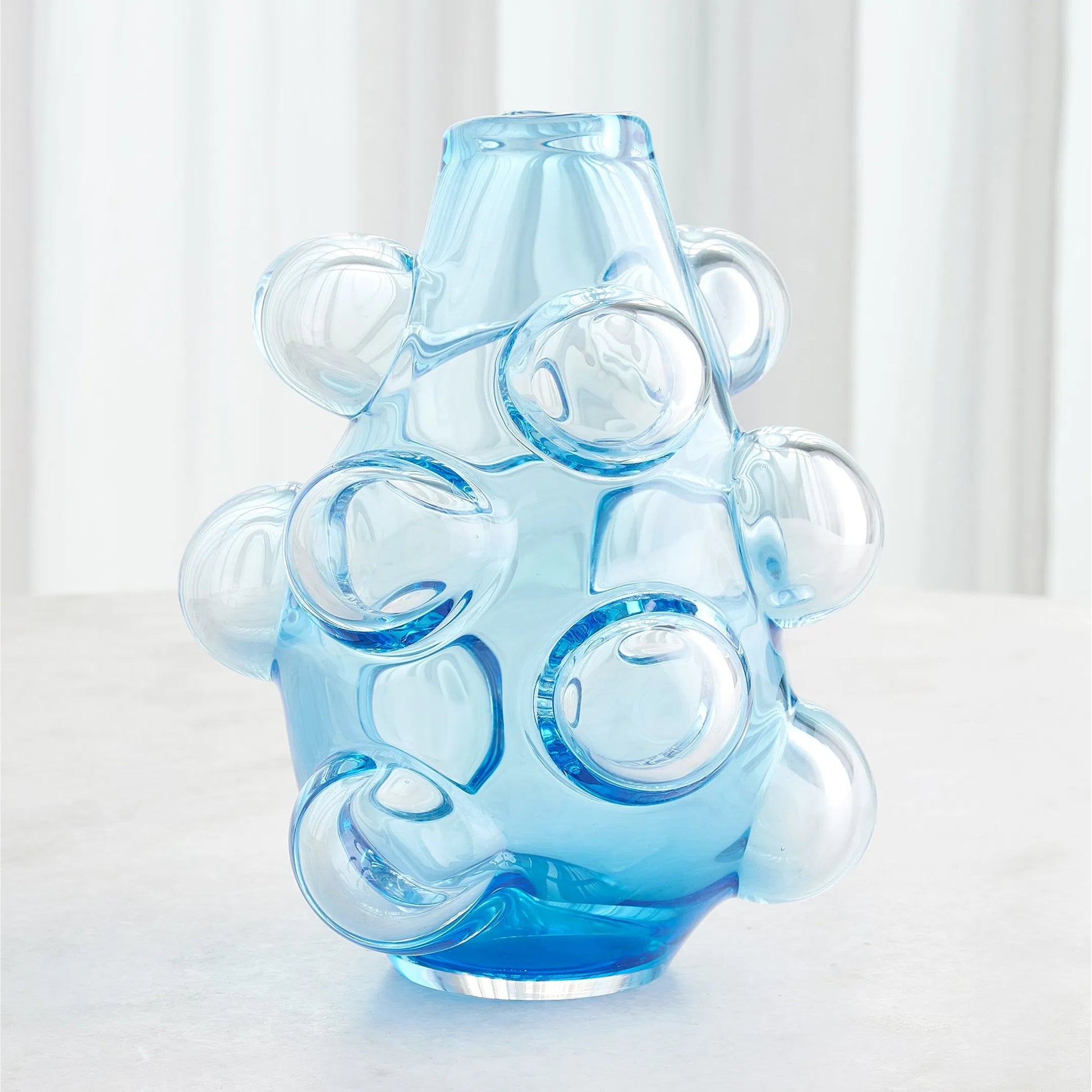 Bubbled Vase by Global Views. Made from artglass in a eclectic & global style.