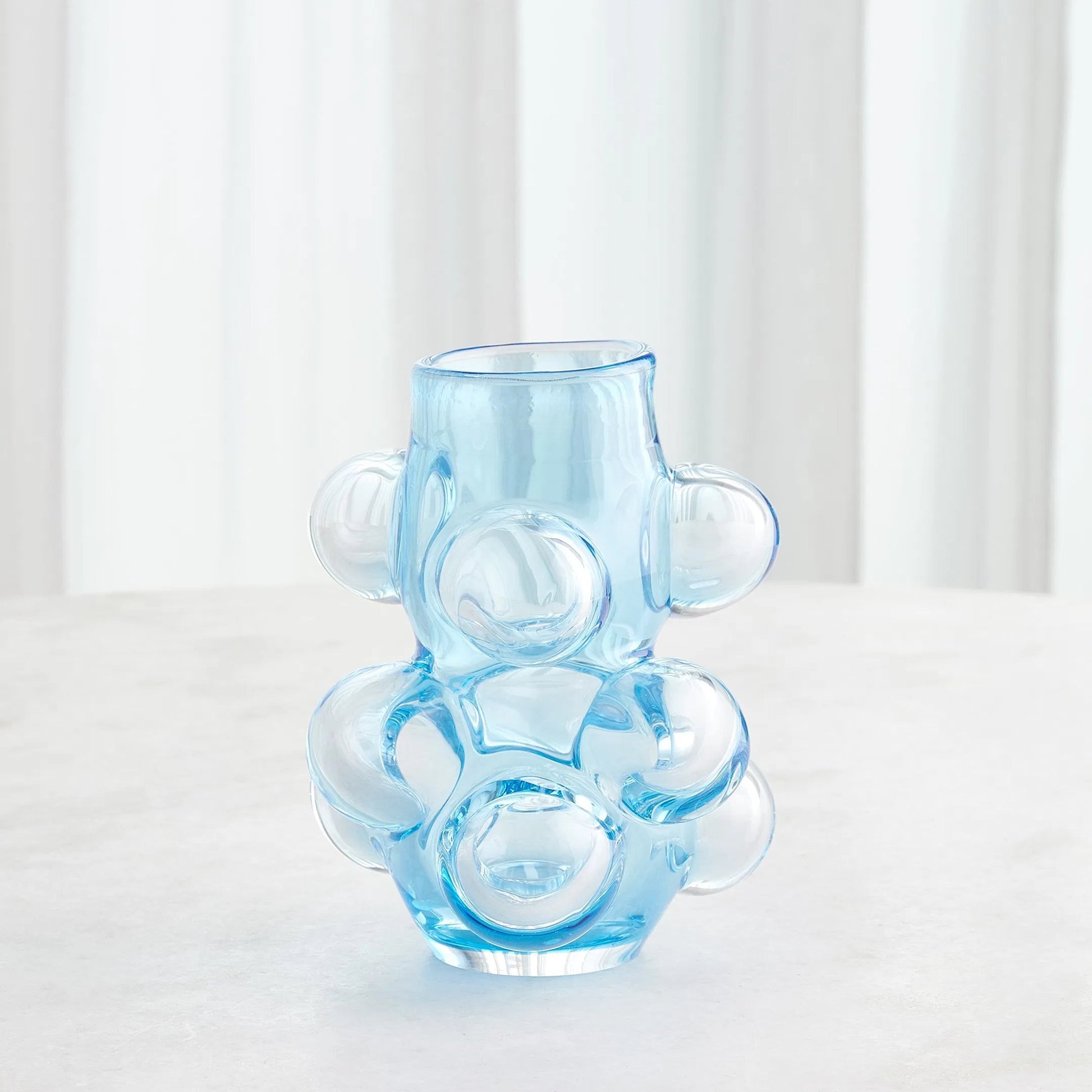 Bubbled Vase by Global Views. Made from artglass in a eclectic & global style.
