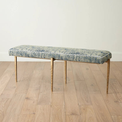 Laforge Bench by Global Views. Made from iron in a modern style.