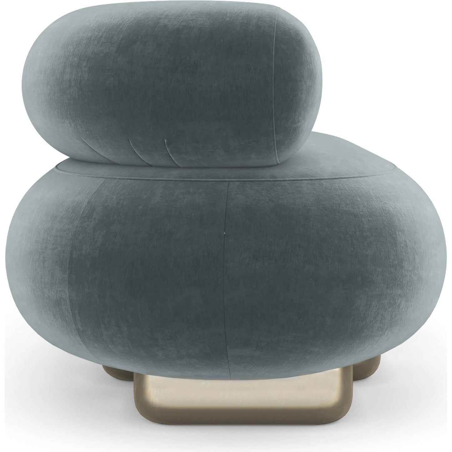 004 SI-2370790 | Additional Silo | Lagoon Sofa by Caracole in peacock and oracle. Made from unique in a eclectic & global style.