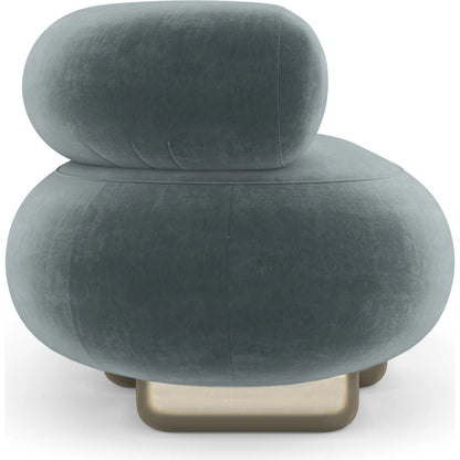 Lagoon Sofa by Caracole in peacock and oracle. Made from unique in a eclectic & global style.