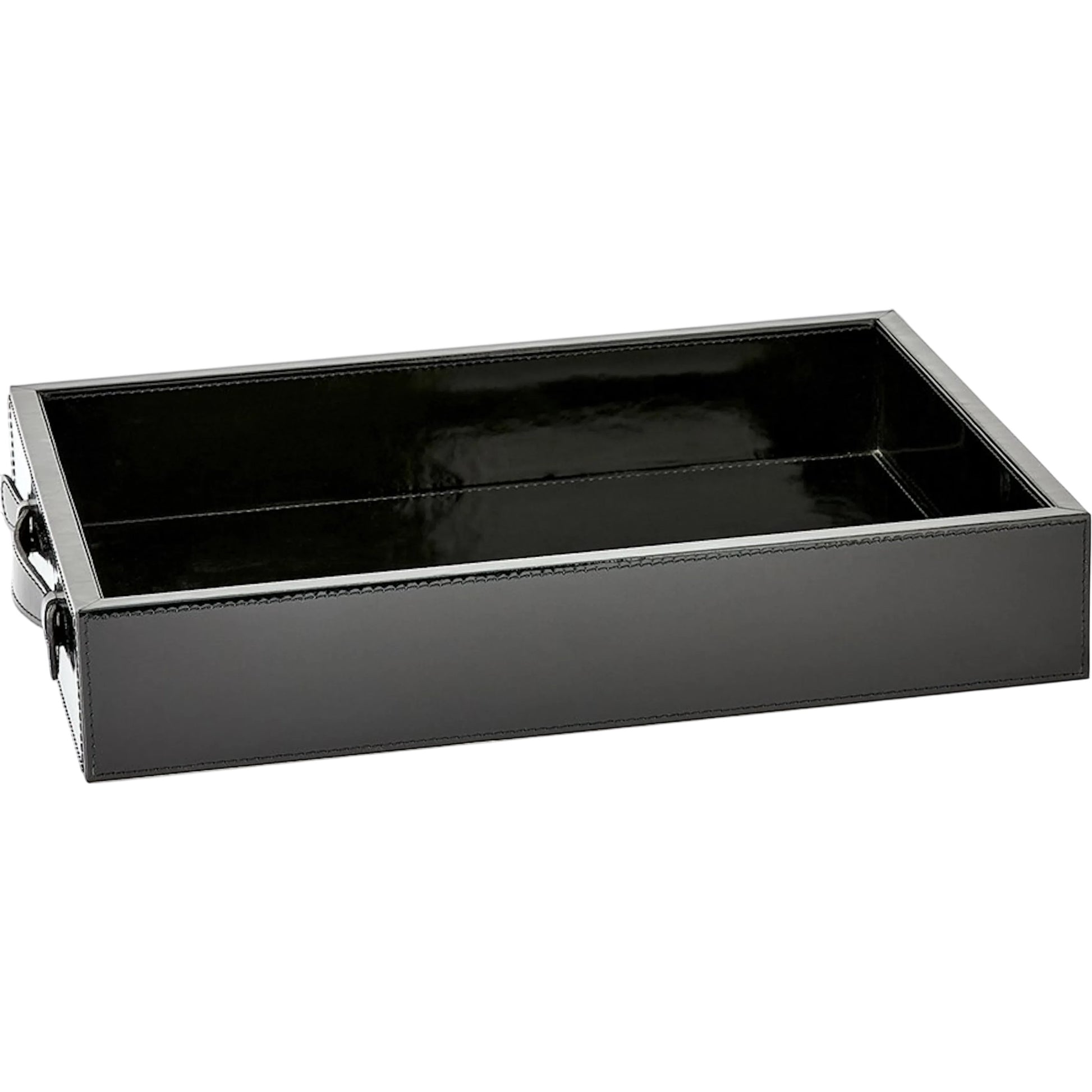 Noir Tray by Global Views in black and black. Made from unique in a traditional style.