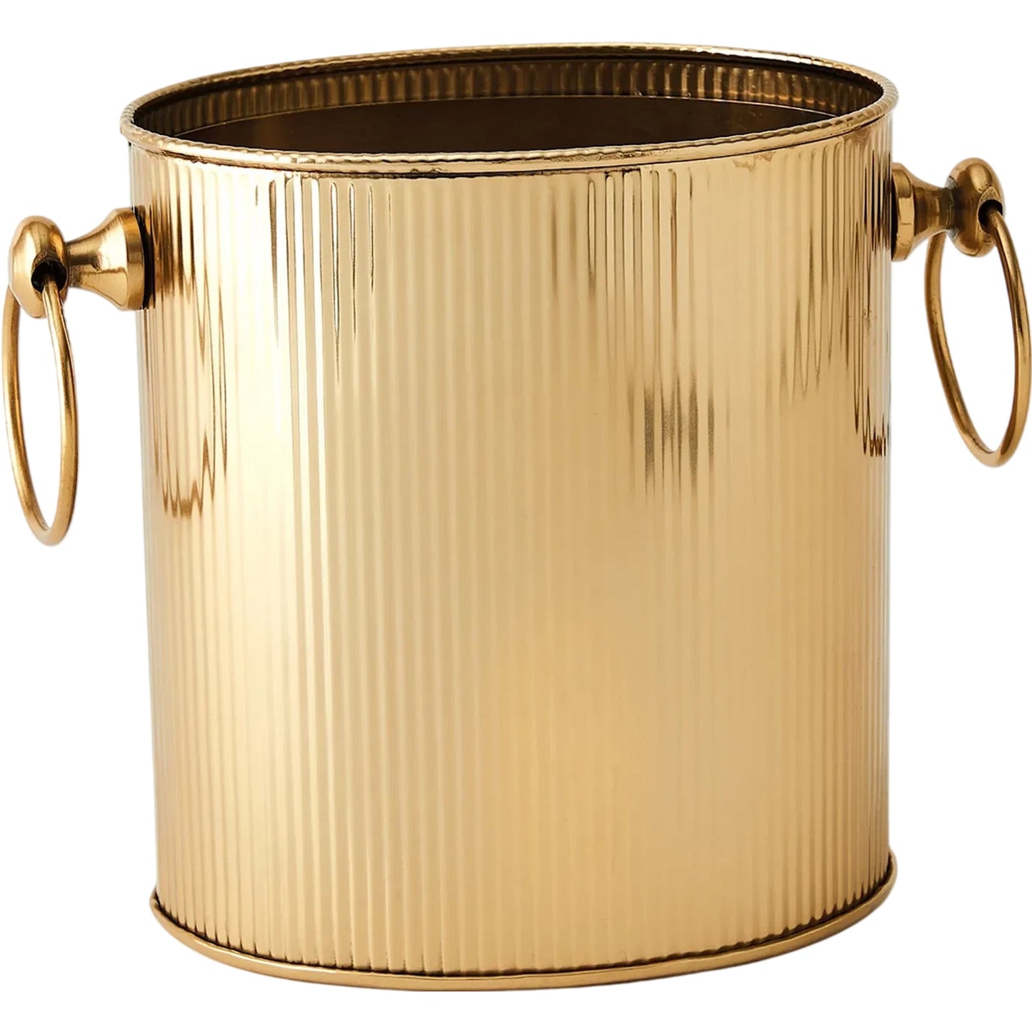 001 SI-2446122 | Primary Silo | Winston Ice Bucket by Global Views. Made from stainless steel in a modern style.