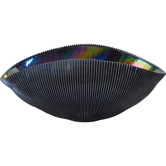Pleated Bowl by Global Views. Made from unique in a eclectic & global style.