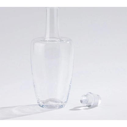 Ripple Decanter by Global Views in clear and clear. Made from unique in a transitional style.