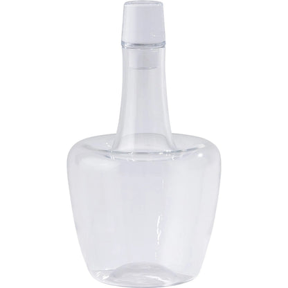 Ripple Decanter by Global Views in clear and clear. Made from unique in a transitional style.