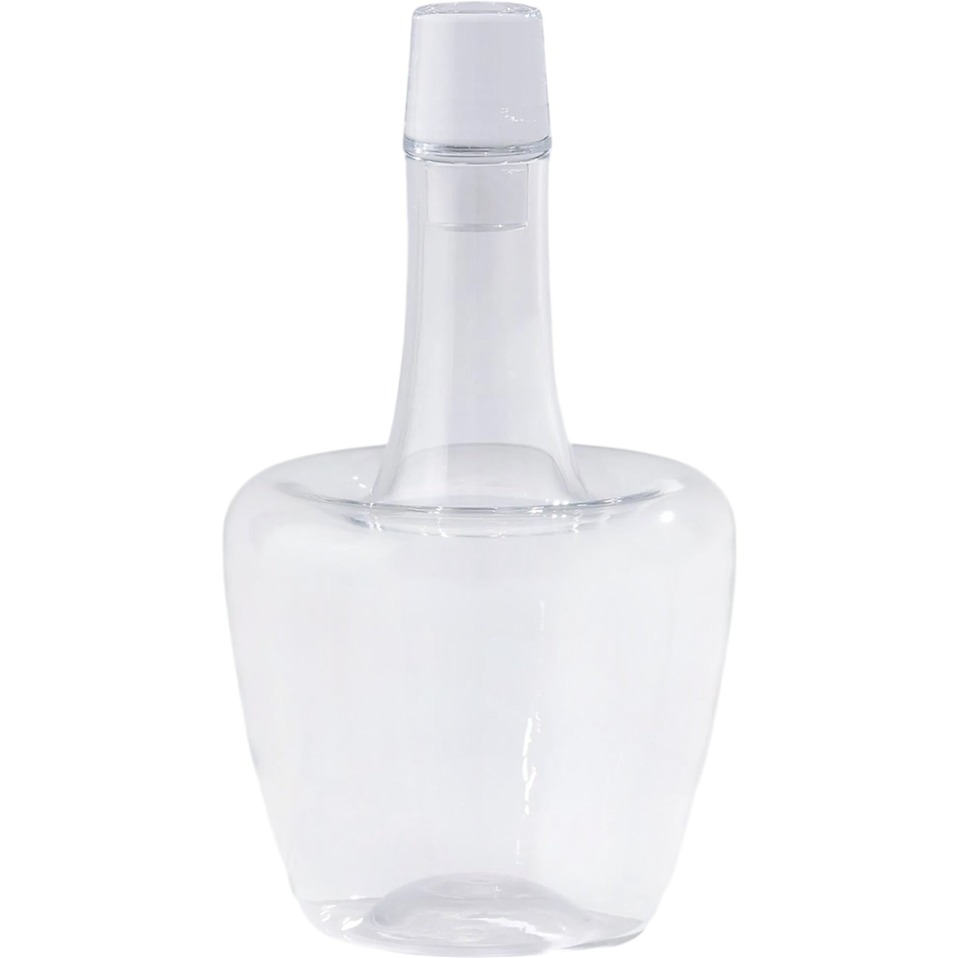Ripple Decanter by Global Views in clear and clear. Made from unique in a transitional style.