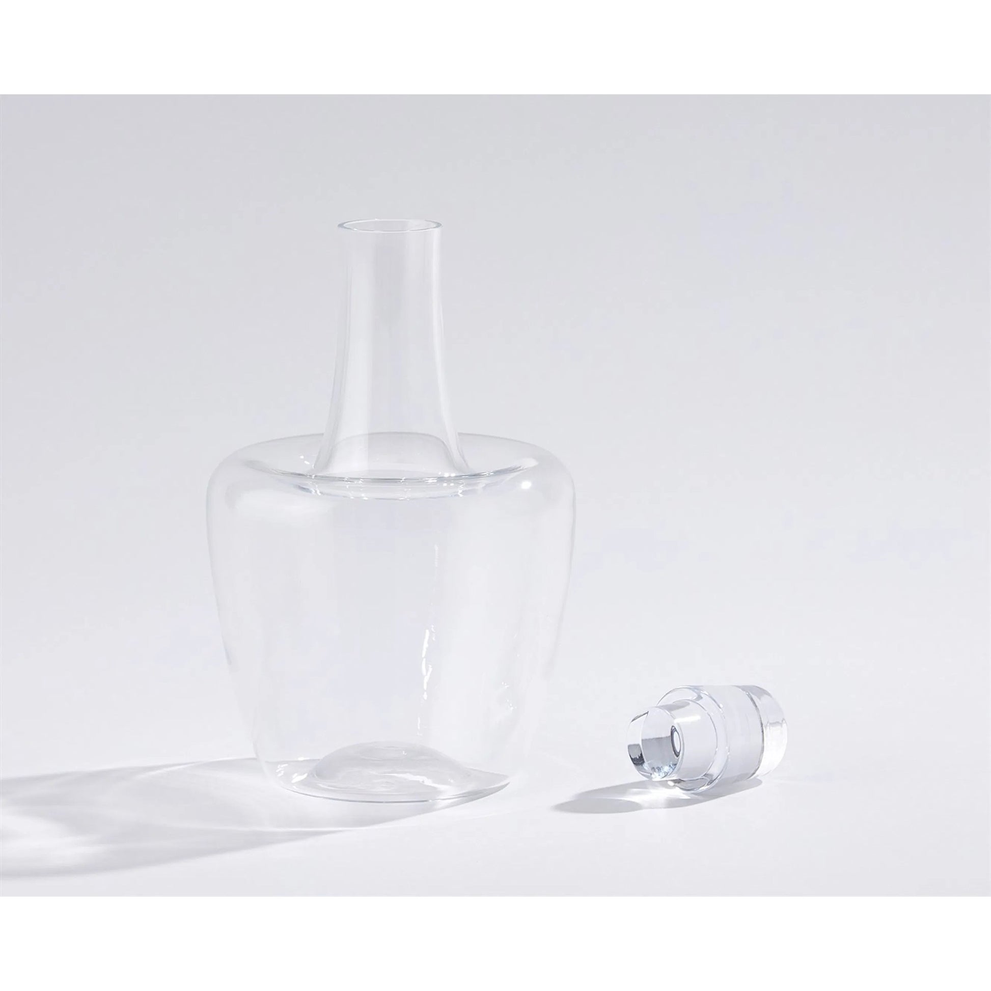 Ripple Decanter by Global Views in clear and clear. Made from unique in a transitional style.