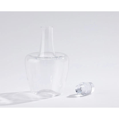 Ripple Decanter by Global Views in clear and clear. Made from unique in a transitional style.