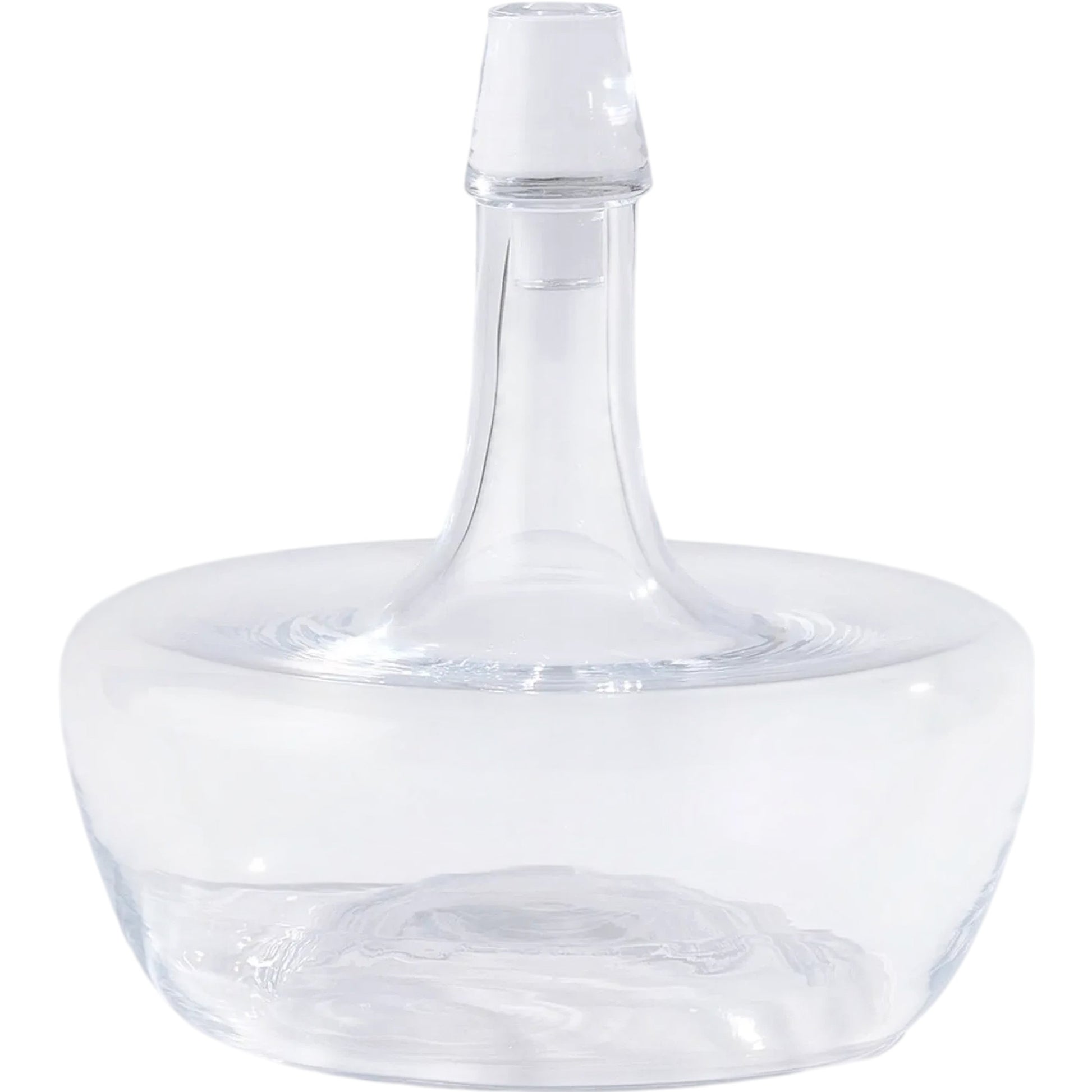 Ripple Decanter by Global Views in clear and clear. Made from unique in a transitional style.