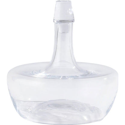 Ripple Decanter by Global Views in clear and clear. Made from unique in a transitional style.