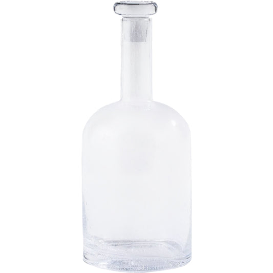 Necked Seeded Decanter by Global Views in natural. Made from glass in a unique style.