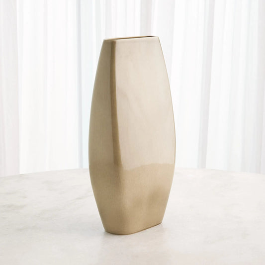 Cicada Vase by Global Views in moss. Made from unique in a modern style.