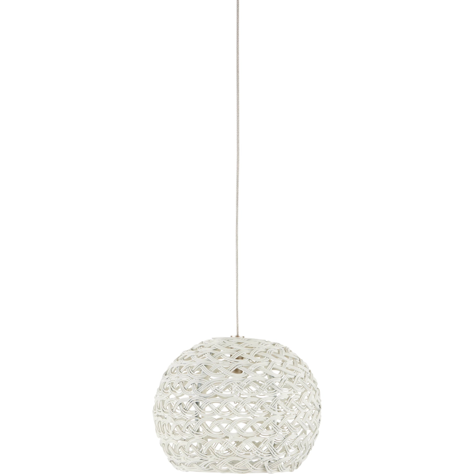 Piero 1-LIGHT Multi-Drop Pendant by Currey and Company in white, painted silver. Made from metal in a transitional style.
