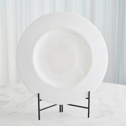 Alabaster Piatto by Global Views in alabaster. Made from unique in a modern style.