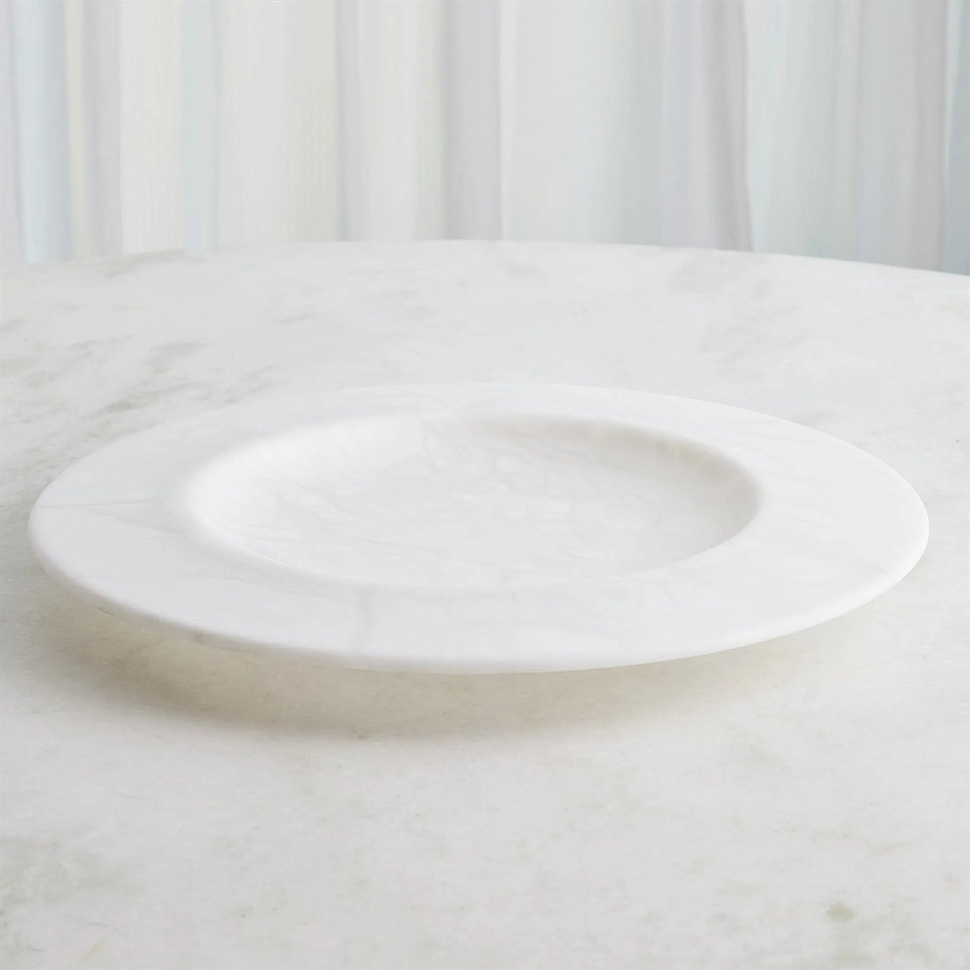 Alabaster Piatto by Global Views in alabaster. Made from unique in a modern style.