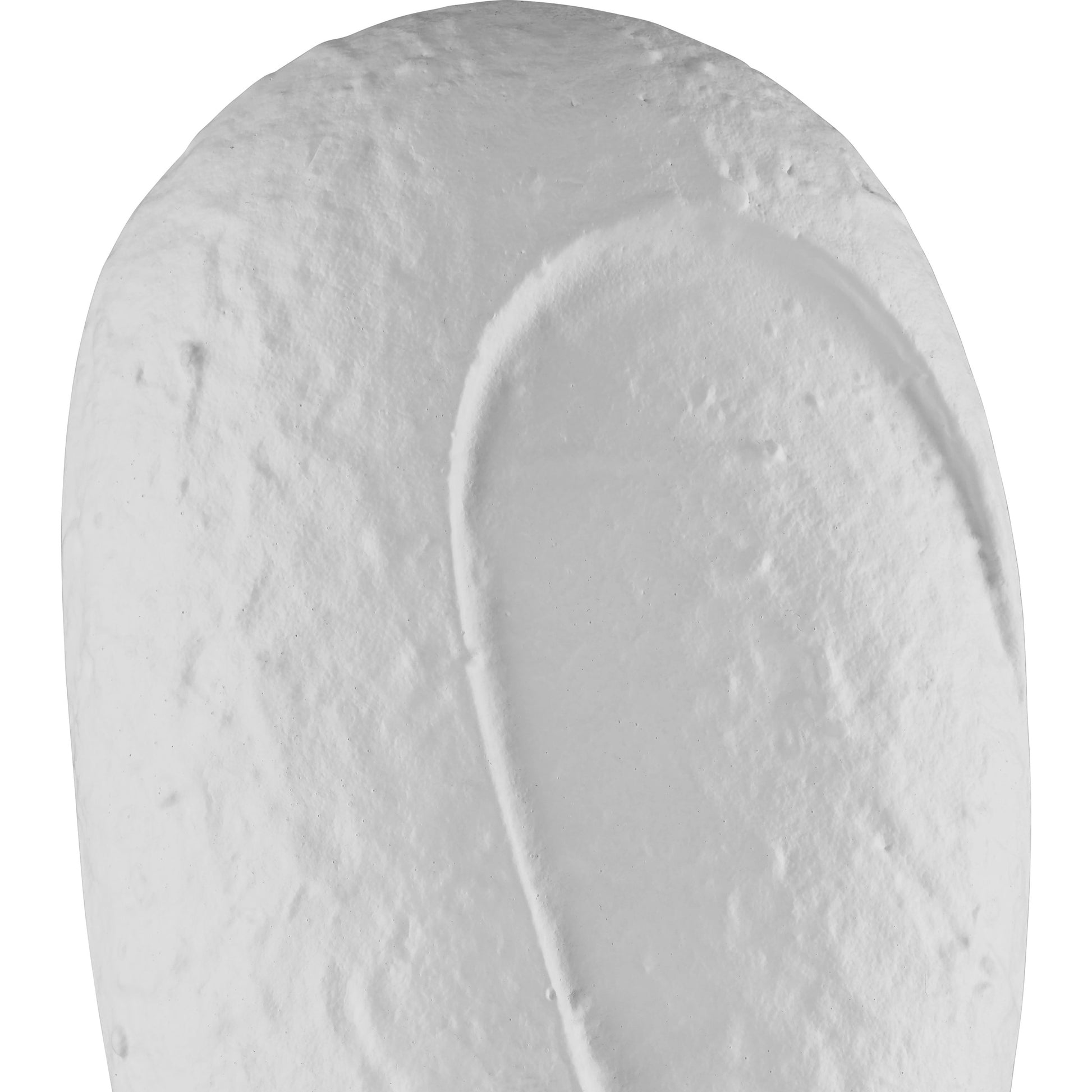 Colette Objet by Currey and Company in white, black. Made from cast aluminum, stone in a modern style.