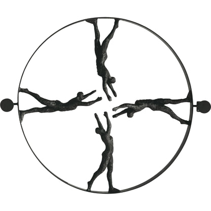Reaching for Center Panel by Global Views. Made from iron in a eclectic & global style.