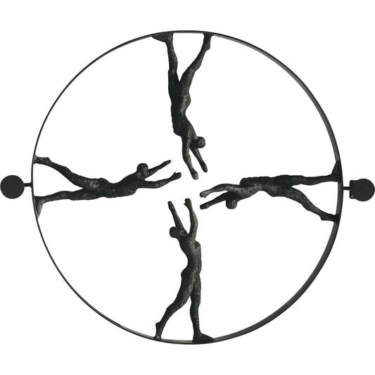 Reaching for Center Panel by Global Views. Made from iron in a eclectic & global style.