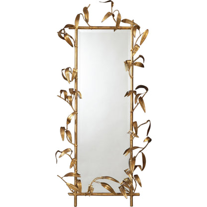 Bamboo Mirror by Global Views in painted finish. Made from mdf, mirror in a eclectic & global style.