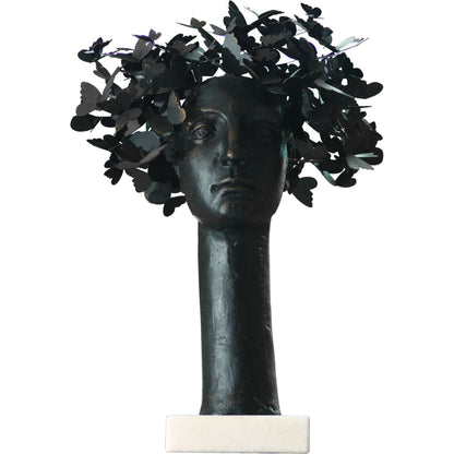 Butterflies for Brains by Global Views. Made from cast iron, white marble, iron in a eclectic & global style.