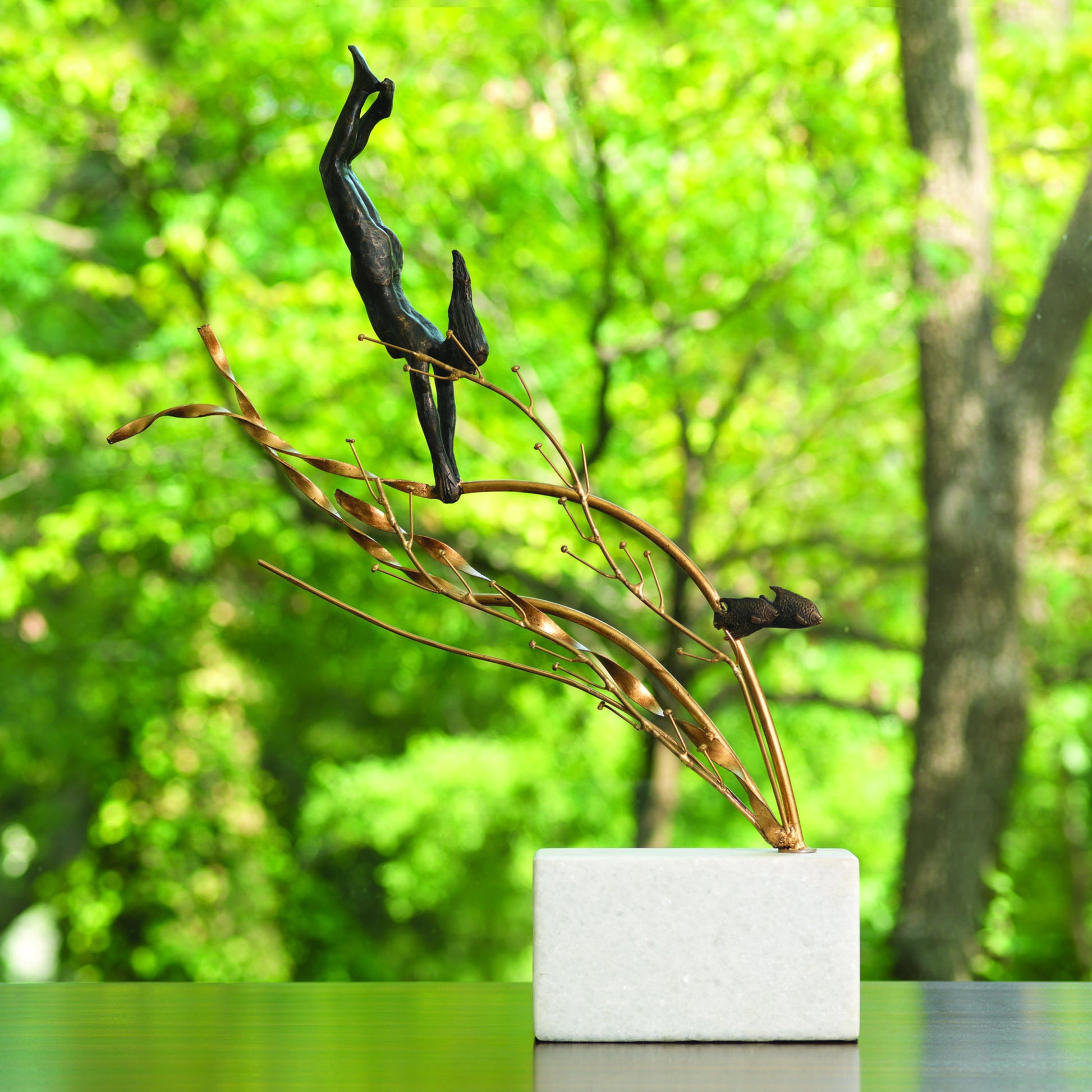 Goddess of the Sea by Global Views. Made from cast iron, granite in a eclectic & global style.