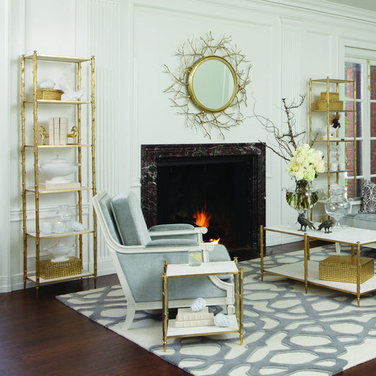 Arbor Etagere by Global Views. Made from unique in a transitional style.