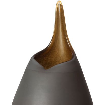 Frosted Vase by Global Views. Made from glass in a modern style.