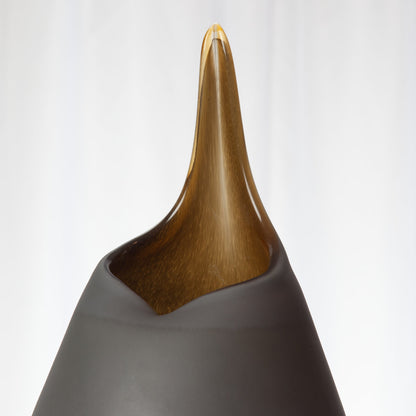 Frosted Vase by Global Views. Made from glass in a modern style.