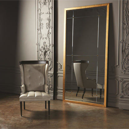 Beaumont Floor Mirror by Global Views. Made from unique in a transitional style.