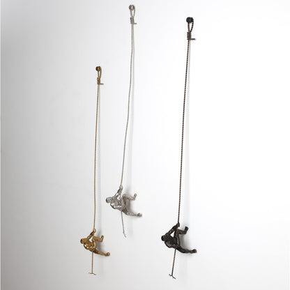 Climbing Man-Wall Mounted by Global Views. Made from unique in a eclectic & global style.