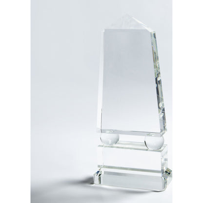 Crystal Obelisk by Global Views. Made from crystal in a modern style.