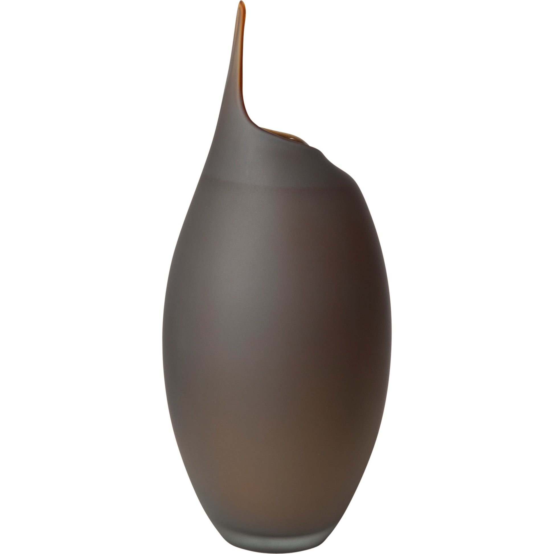 Frosted Vase by Global Views. Made from glass in a modern style.