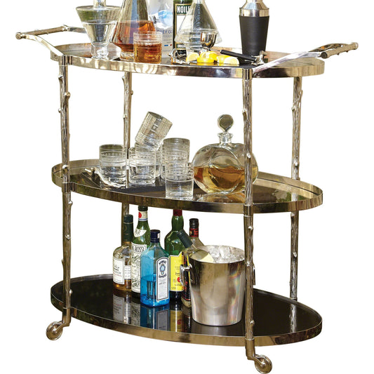 Arbor Bar Cart by Global Views. Made from unique in a transitional style.