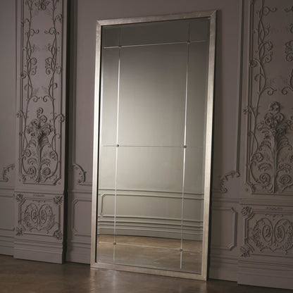 Beaumont Floor Mirror by Global Views. Made from unique in a transitional style.