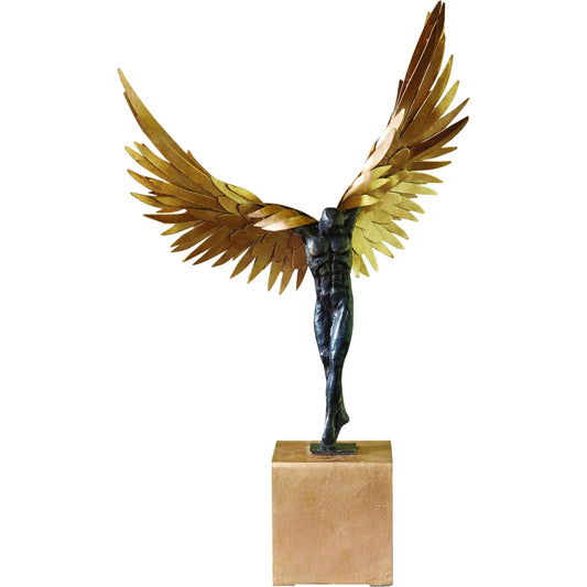 Avian Man by Global Views. Made from cast iron, iron in a eclectic & global style.