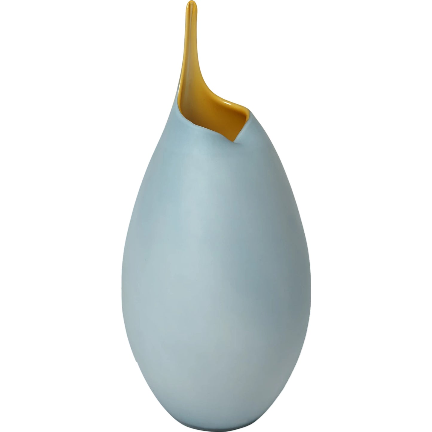 002 SR-701284 | Primary Silo | Frosted Vase by Global Views. Made from glass in a modern style.