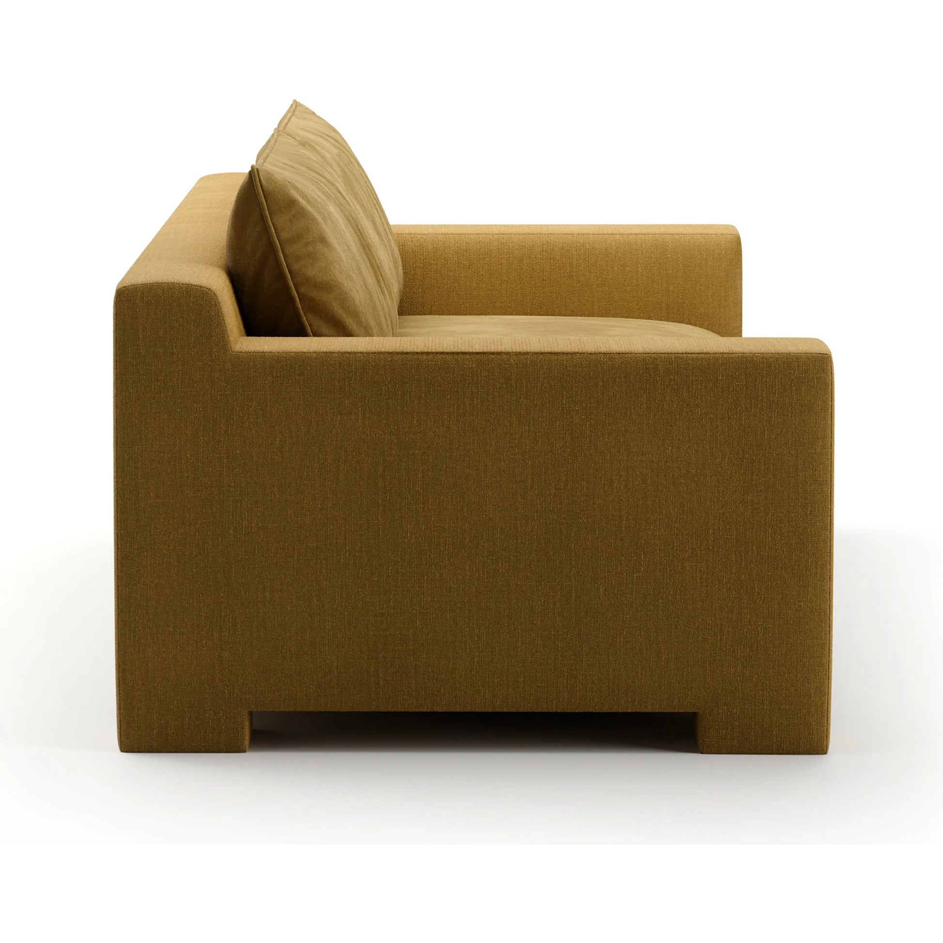 Devon 84" Sofa by Caracole in camel. Made from unique in a eclectic & global style.