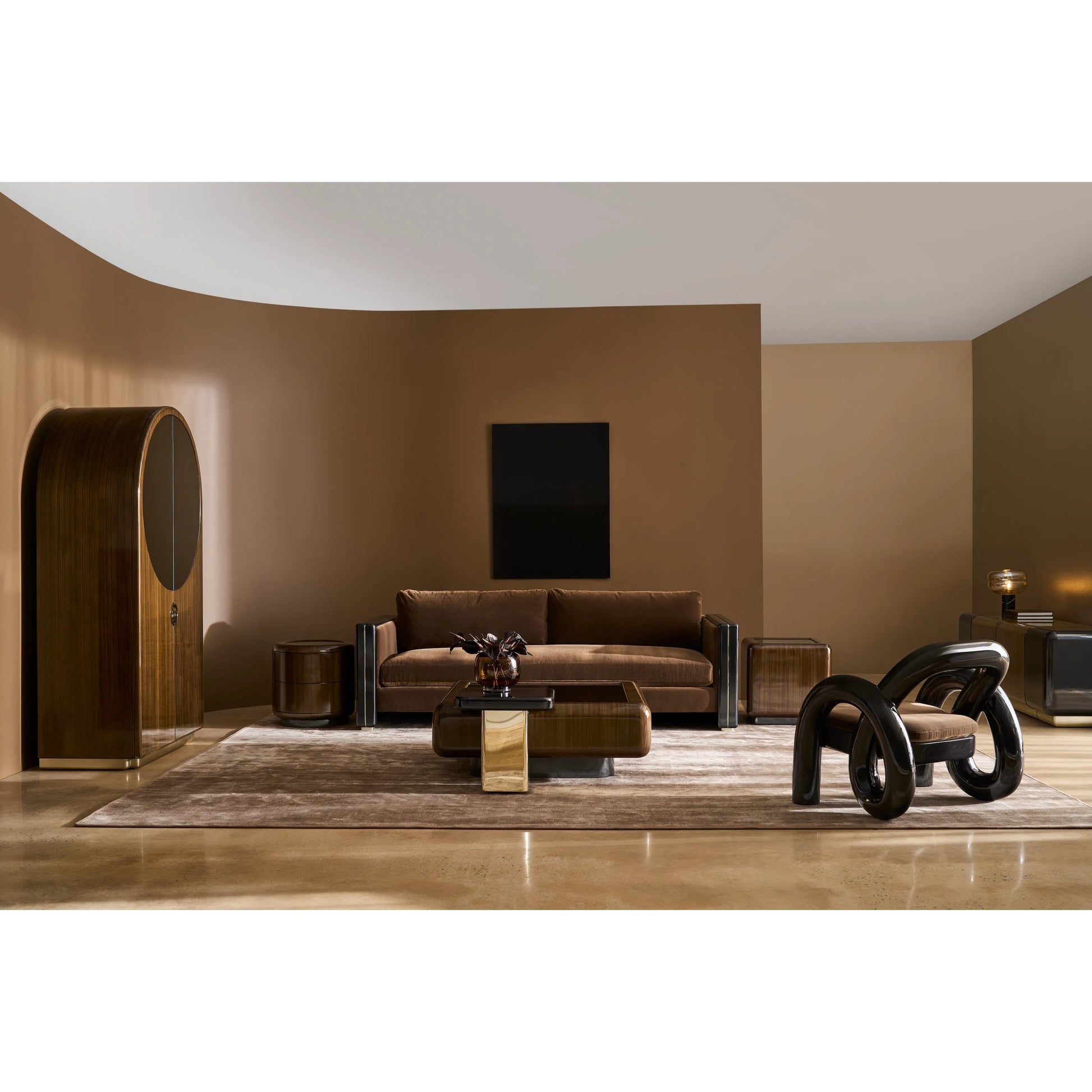 Gelee Round Accent Table by Caracole. Made from unique in a eclectic & global style.