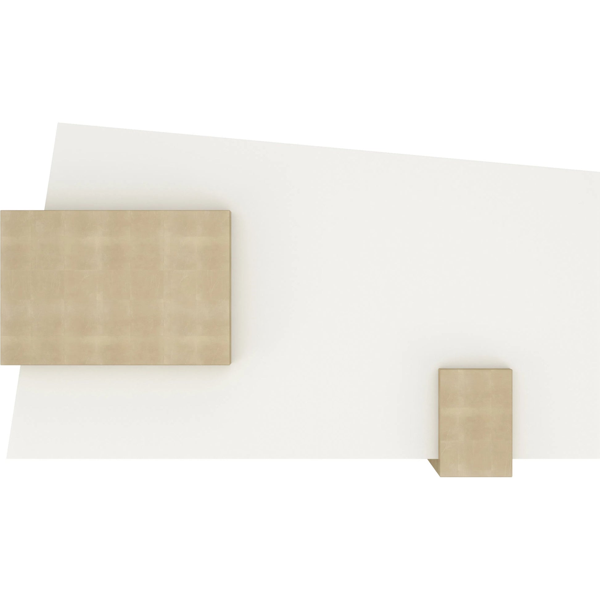 Float Cocktail Table by Caracole in almond milk, oracle. Made from unique in a transitional style.