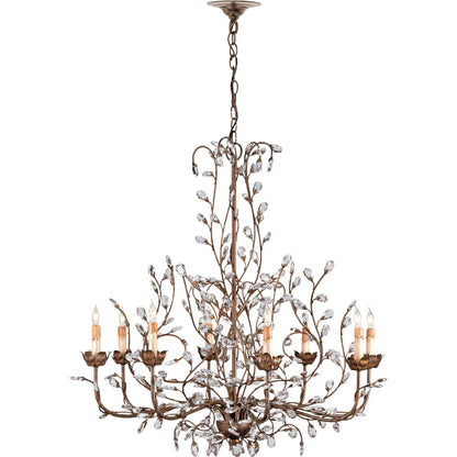 Crystal Bud Chandelier by Currey and Company. Made from unique in a traditional style.