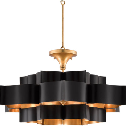 Grand Lotus Chandelier by Currey and Company. Made from unique in a modern style.