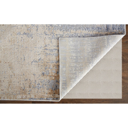 Laina Transitional Gradient & Rug - 39G9F by Feizy in tan, brown, blue. Made from polypropylene, polyester in a unique style.